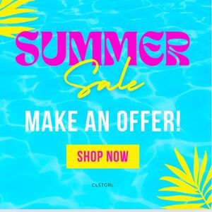 Summer Sale! make me an offer!